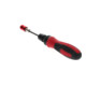 Gedore red Tournevis à cliquet à embouts, 1/4'' 6,3 mm hexagonal, lame télescopique, tournevis réversible, R38910000