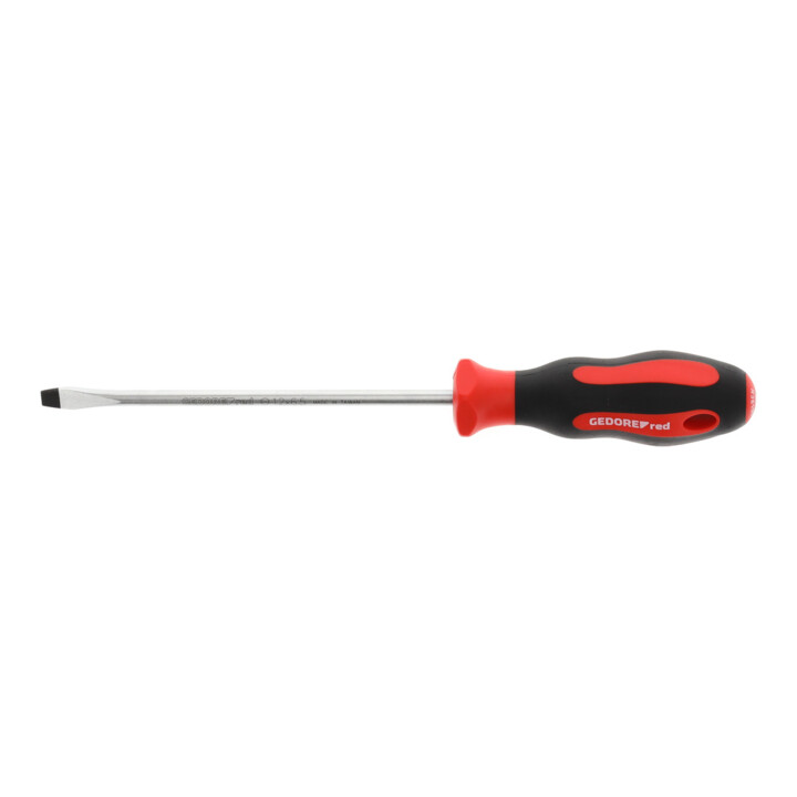 Gedore red Tournevis fente, tournevis, manche 2 composants, longueur 260 mm, outil, R38106529, acier