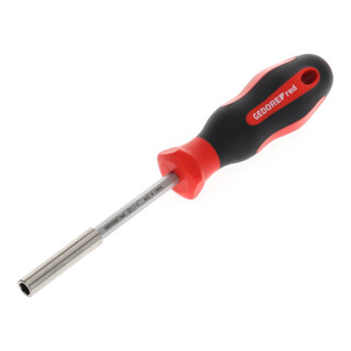 Gedore red Tournevis porte-embouts magnétique 1/4'' 6,3 mm hexagonal, tournevis, manche 2 composants, 210 mm, R38950000