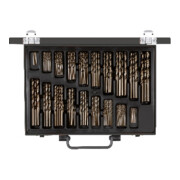 Gedore Red twist drill set D.1-10mm 0.5-Stg 170tlg