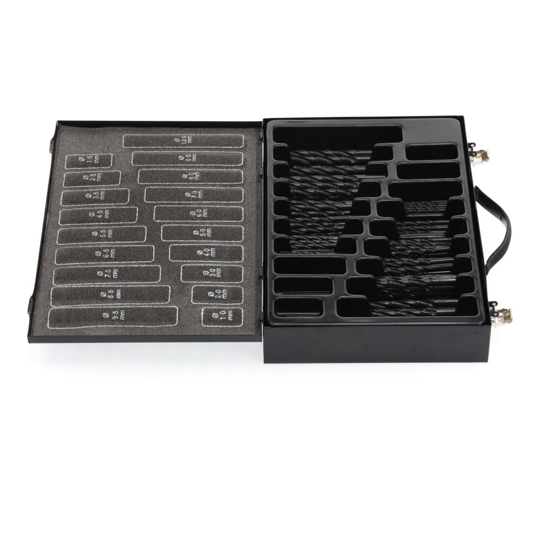 Gedore Red twist drill set D.1-10mm 0.5-Stg 170tlg