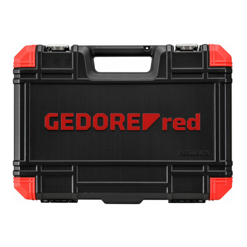 Gedore Red TX schroevendraaierset in koffer 75-delig