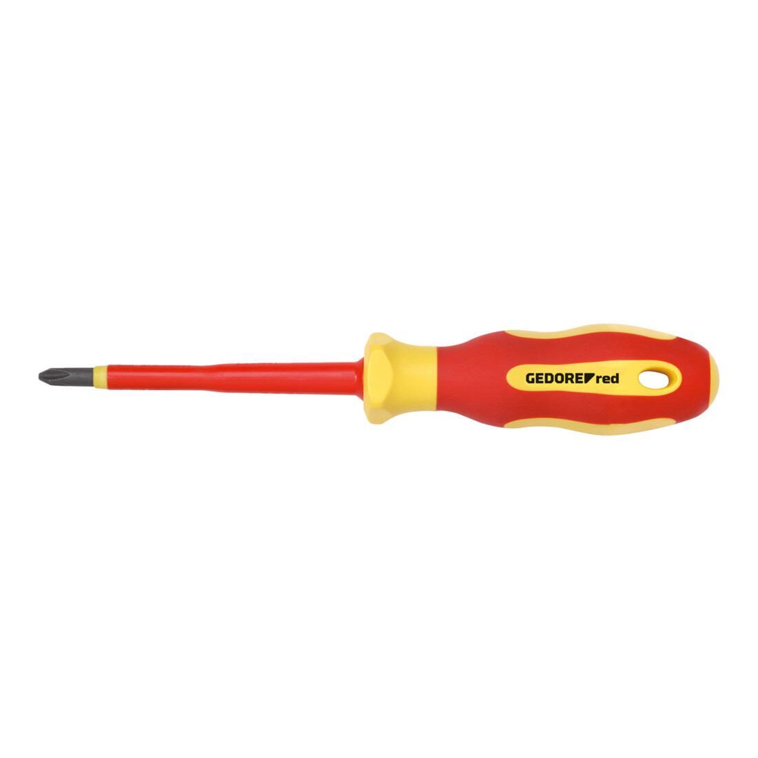Gedore red VDE Tournevis cruciforme PH1, isolé 1000 V, longueur 180 mm, acier, R39200115