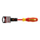 Gedore red VDE Tournevis cruciforme PH1, isolé 1000 V, longueur 180 mm, acier, R39200115-2