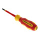 Gedore red VDE Tournevis cruciforme PH1, isolé 1000 V, longueur 180 mm, acier, R39200115