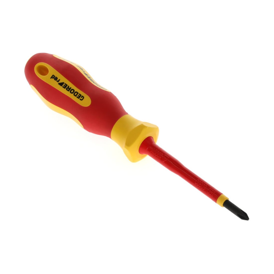 Gedore red VDE Tournevis cruciforme PH1, isolé 1000 V, longueur 180 mm, acier, R39200115