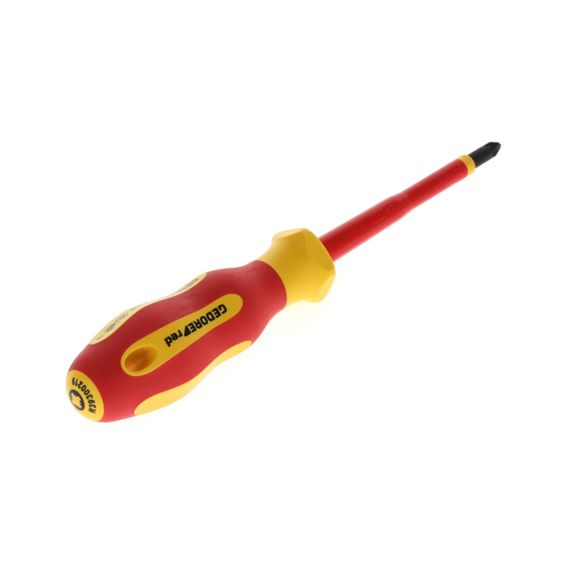 Gedore red VDE Tournevis cruciforme PZ2, isolé 1000 V, longueur 210 mm, acier, R39300219