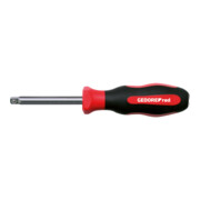 Gedore red Vierkant-Steckgriff, 1/4'' 6,3 mm Antrieb mit Innenvierkant im Griff, für Steckschlüsseleinsätze, R38950001-1