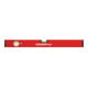 Gedore red Wasserwaage, 300 mm lang, mit Vertikal- und Horizontal-Libelle, Messgenauigkeit +/- 0,5 mm/m, R94100051