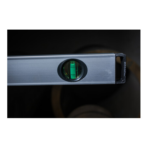 Gedore red Wasserwaage, magnetisch, 1000 mm lang, mit Vertikal- und Horizontal-Libelle, Messgenauigkeit +/- 0,5 mm/m, R94100187