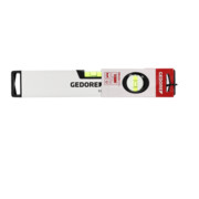 Gedore red Wasserwaage, magnetisch, 300 mm lang, mit Vertikal- und Horizontal-Libelle, Messgenauigkeit +/- 0,5 mm/m, R94100151-2