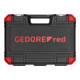 Gedore red Werkzeugs-Satz, Set 43-teilig, gefüllt, Werkzeug für Hand- und Heimwerker, im Kunststoffkoffer, R38003043-2