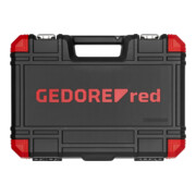 Gedore red Werkzeugs-Satz, Set 43-teilig, gefüllt, Werkzeug für Hand- und Heimwerker, im Kunststoffkoffer, R38003043-2