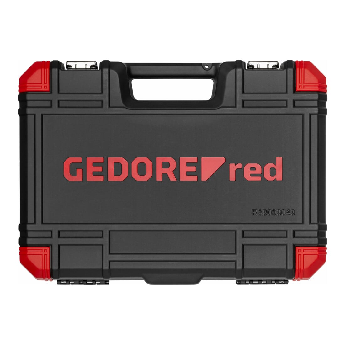 Gedore red Werkzeugs-Satz, Set 43-teilig, gefüllt, Werkzeug für Hand- und Heimwerker, im Kunststoffkoffer, R38003043