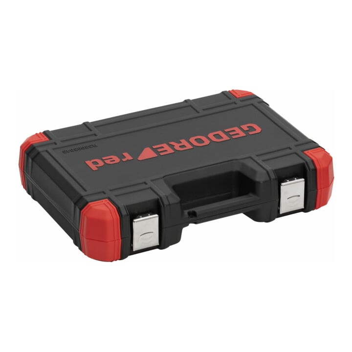 Gedore red Werkzeugs-Satz, Set 43-teilig, gefüllt, Werkzeug für Hand- und Heimwerker, im Kunststoffkoffer, R38003043