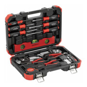 Gedore red Werkzeugs-Satz, Set 43-teilig, gefüllt, Werkzeug für Hand- und Heimwerker, im Kunststoffkoffer, R38003043-5