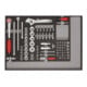 Gedore Red Werkzeugsatz im Werkstattwagen MECHANIC R21560005 129-teilig