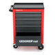 Gedore Red Wks. chariot chariot MECHANIC 6 barre de poussée 910x628x418