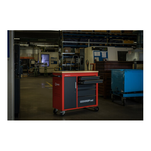 Gedore Red Wks.steekwagen MECHANIC+ 6Pushers 988x431x935