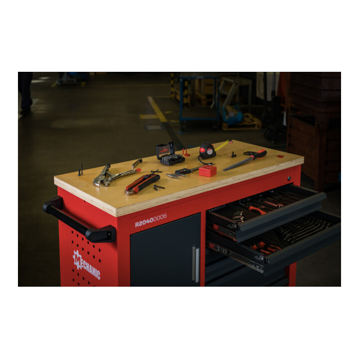 Gedore Red Wks.steekwagen MECHANIC+ 6Pushers 988x431x935
