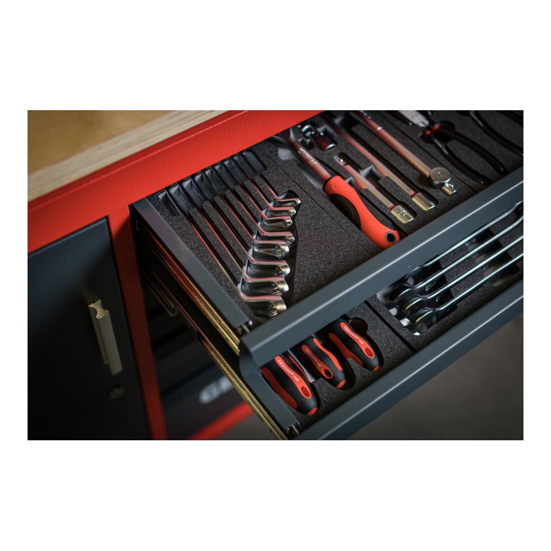 Gedore Red Wks.steekwagen MECHANIC+ 6Pushers 988x431x935