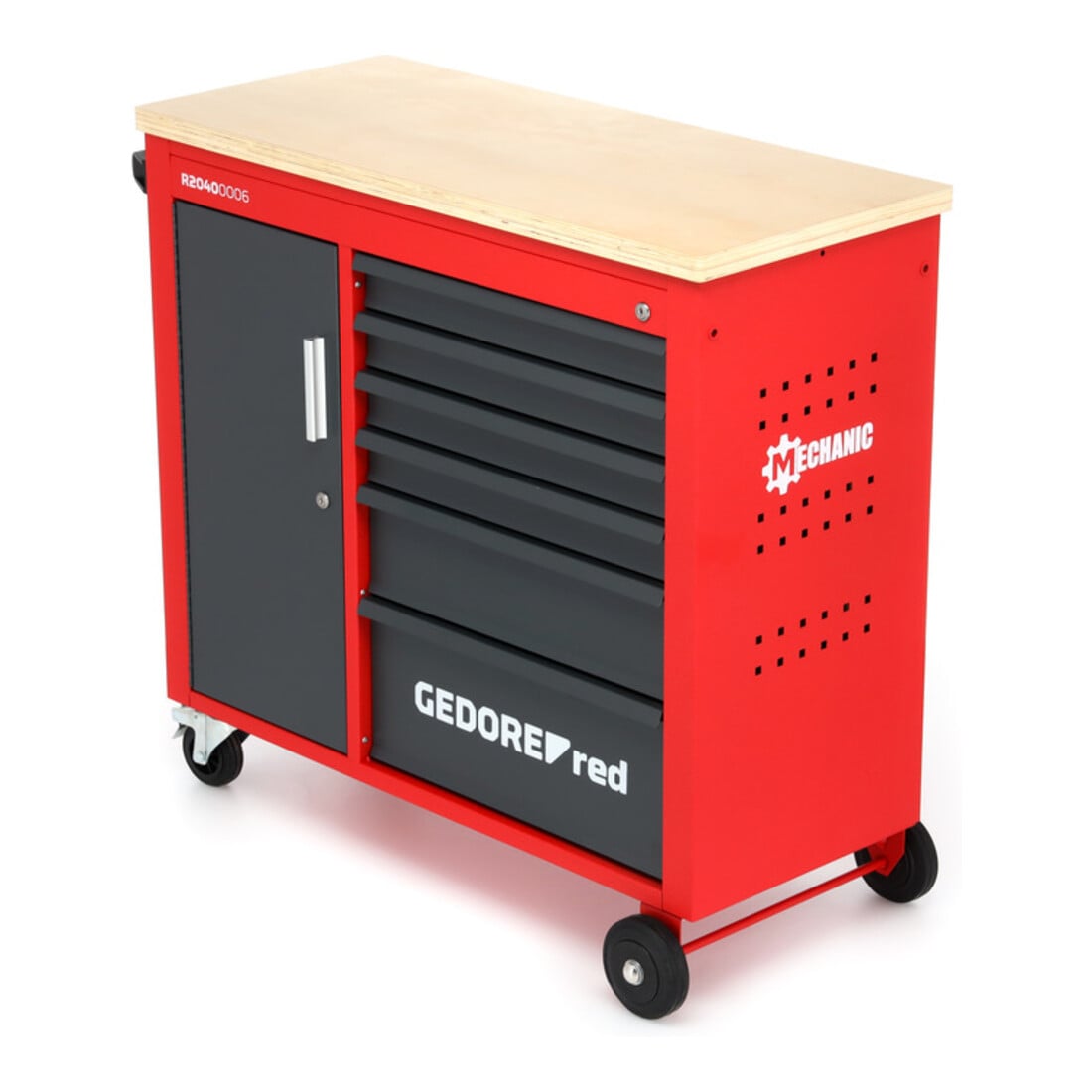 Gedore Red Wks.steekwagen MECHANIC+ 6Pushers 988x431x935