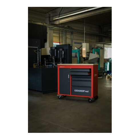 Gedore Red Wks.Wagen MECHANIC+ 6Schubl. 988x431x935