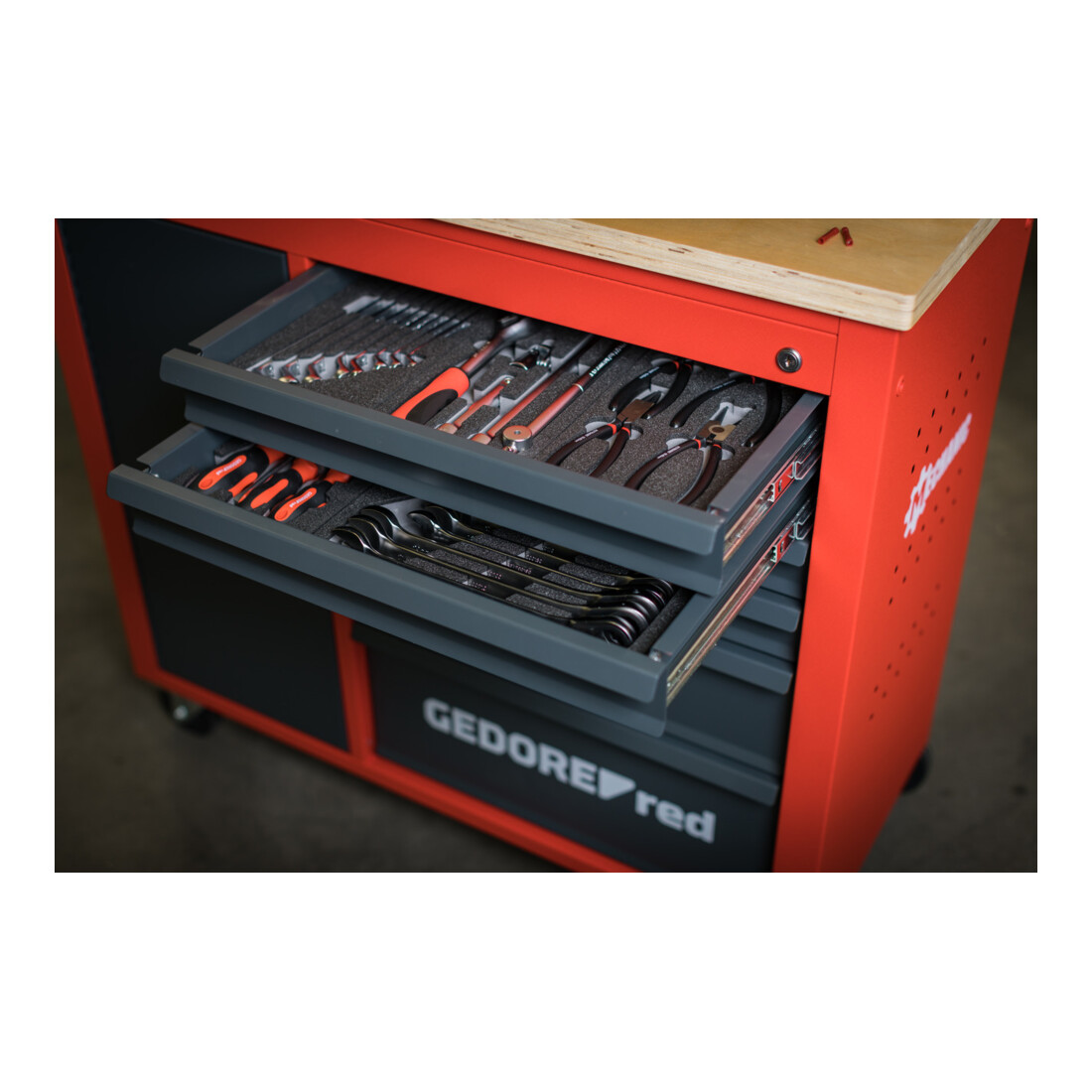 Gedore Red Wks.Wagen MECHANIC+ 6Schubl. 988x431x935