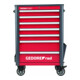 Gedore Red Wks.Wagen WINGMAN 7 tiroirs 1034x724x470-1