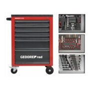 Gedore Red Wkz.Satz i.Wks.Wagen MECHANIC red 129tlg