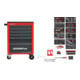 Gedore Red Wkz.Satz i.Wks.Wagen MECHANIC rot 166tlg