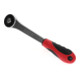Gedore red Zahnradknarre mit ergonomischem 2K-Griff, Grobverzahnt mit 30 Zähnen, 1/2 Zoll, Rot/Schwarz