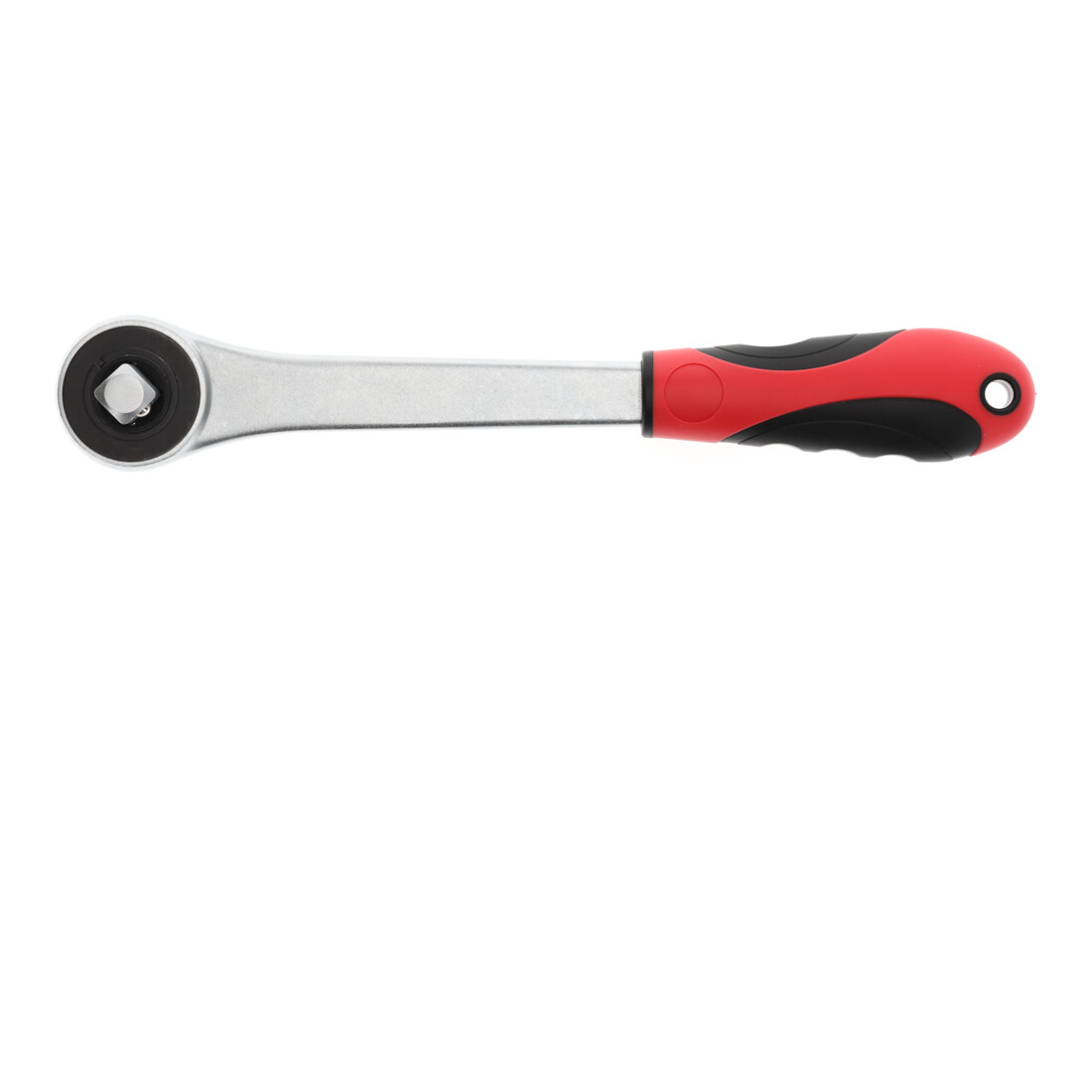 Gedore red Zahnradknarre mit ergonomischem 2K-Griff, Grobverzahnt mit 30 Zähnen, 1/2 Zoll, Rot/Schwarz