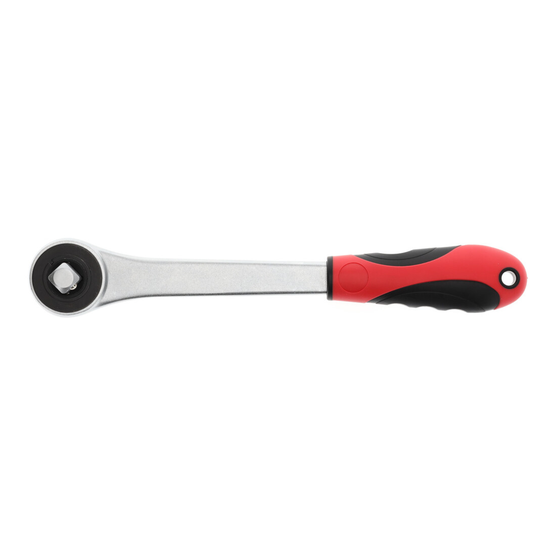 Gedore red Zahnradknarre mit ergonomischem 2K-Griff, Grobverzahnt mit 30 Zähnen, 1/2 Zoll, Rot/Schwarz