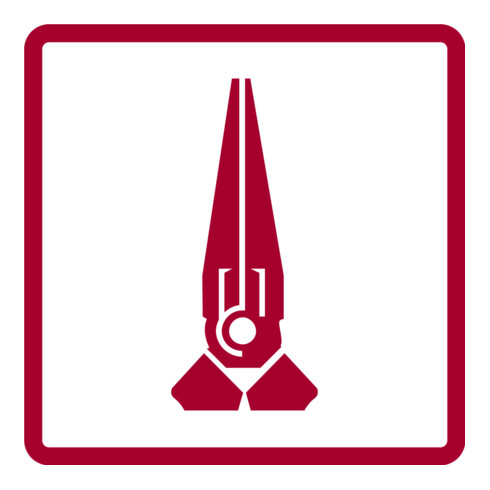 Gedore red Zangen-Satz, Werkzeug-Set mit Kombizange/Wasserpumpenzange/Flachrundzange/Seitenschneider, R22150018