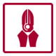 Gedore red Zangen-Satz, Werkzeug-Set mit Kombizange/Wasserpumpenzange/Flachrundzange/Seitenschneider, R22150018-5