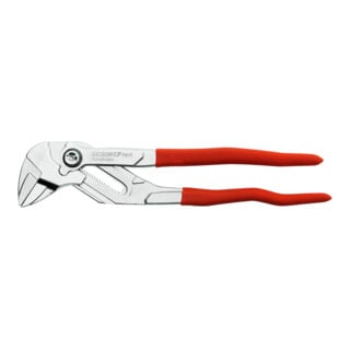 Gedore red Zangenschlüssel, Spannweite bis 50 mm, glatt ohne Zähne, 17-fach verstellbar, Multifunktionswerkzeug, R28184010