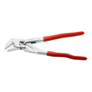 Gedore red Zangenschlüssel, Spannweite bis 50 mm, glatt ohne Zähne, 17-fach verstellbar, Multifunktionswerkzeug, R28184010-4