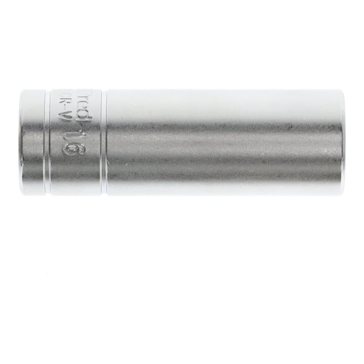 Gedore red Zündkerzeneinsatz, 1/2" 12,5 mm, SW 16 mm, handbetätigt, 65 mm lang, matt verchromt, für Zündkerzen, R61021612