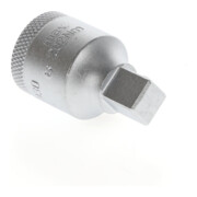 Gedore Reduzierstück, 1/2 Zoll auf 3/8 Zoll, Für handbetätigte Steckschlüsseleinsätze mit Vierkantantrieb, Kugelarretierung, Vanadium-Stahl 31CrV3-5