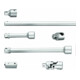 Gedore Reduzierstück, 1 Zoll auf 3/4 Zoll, Für handbetätigte Steckschlüsseleinsätze mit Vierkantantrieb, Stiftsicherung, Vanadium-Stahl 31CrV3-3