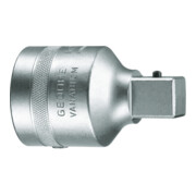Gedore Riduttore, 1 pollice a 3/4 pollice, per inserti chiave a cricchetto manuale con attacco quadro, sicurezza a perno, acciaio Vanadio 31CrV3-1