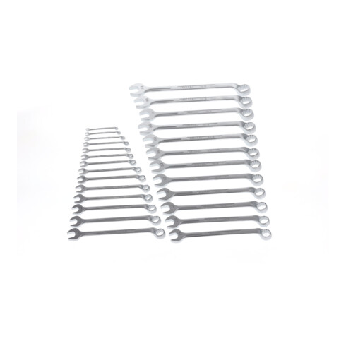 Gedore Ring-Maulschlüssel-Satz, 26-teilig, SW 6-32 mm, gekröpft, 12-kant, UD-Profil, Schraubenschlüssel Set, 1 B-026