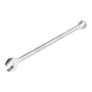 Gedore Ring-Maulschlüssel, SW 22 mm, extra lang, 15° abgewinkelt, 12-kant, UD-Profil, Schraubenschlüssel, 350 mm, 7 XL 22