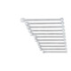 Gedore Ring-Steeksleutelset, 11-delig, lang, SW 8-22 mm, gebogen, 12-kant, UD-profiel, 7 XL-0111-5