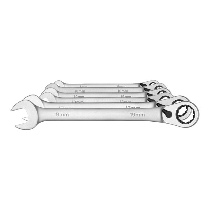 Gedore Ringratelsleutelset SW 8-19 mm 6-delig