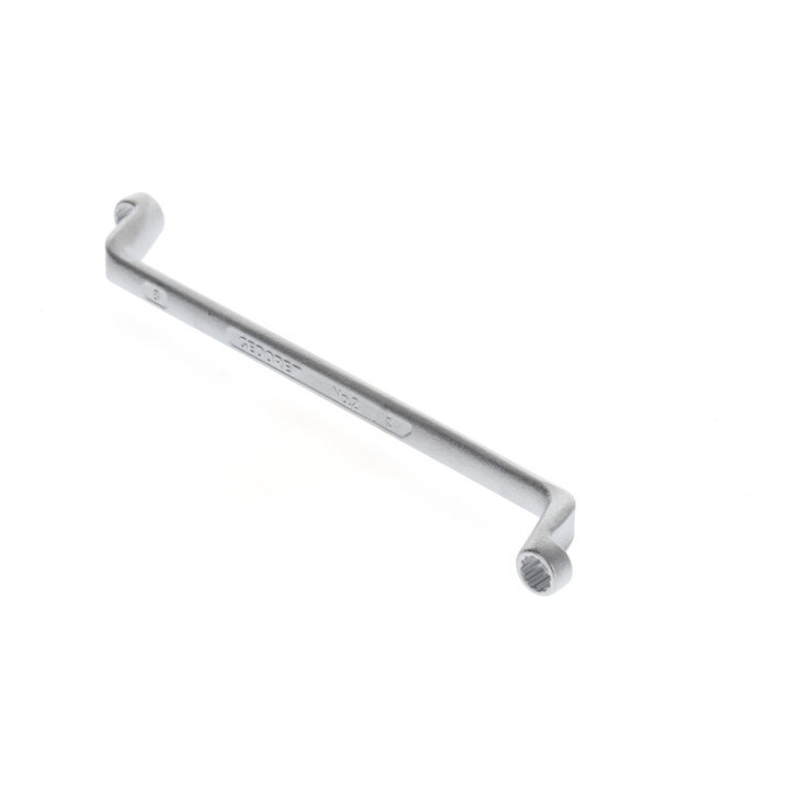 Gedore Ringsleutel dubbel, SW 7+8 mm, gebogen 5°, dun, 12-kant, UD-profiel, 2 7X8