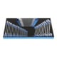 Gedore ringsteeksleutel assortiment, in check tool module, 39 -delig