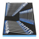 Gedore ringsteeksleutel assortiment, in check tool module, 39 -delig