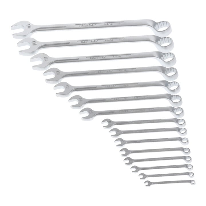 Gedore ringsteeksleutelset 15 delig, 6-32 mm